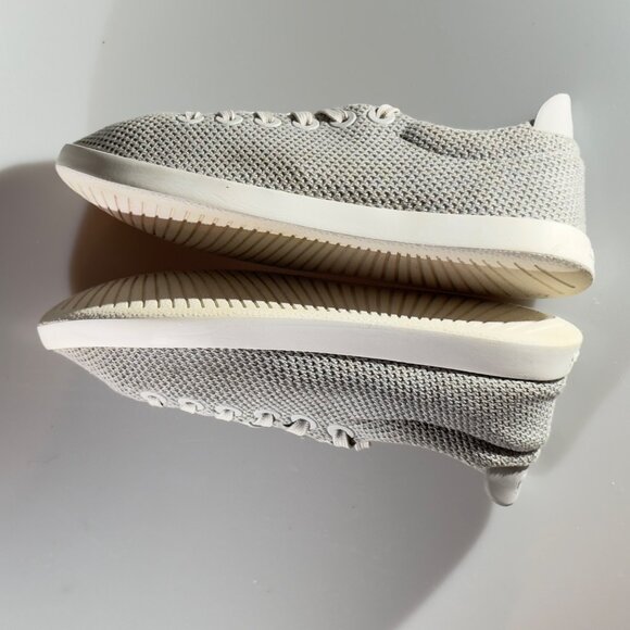 ALLBIRDS Tree Piper Runners Lightweight Knit Grey Sneakers Women's Size 10 - Picture 7 of 10
